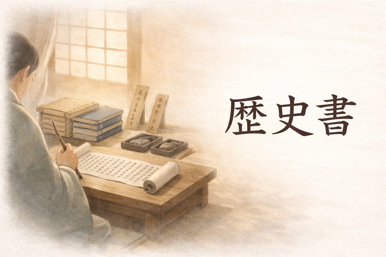 歴史書とは？出来事だけでなく「どう語られたか」を3分でつかむ入口