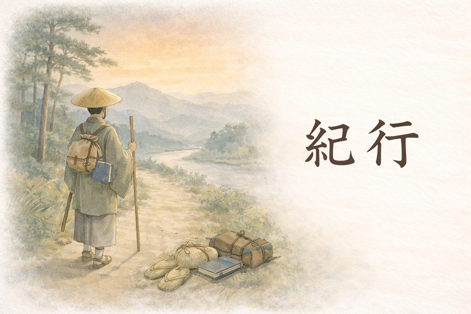 紀行とは？旅の記録を通して「景色と心の動き」を読む3分の入口