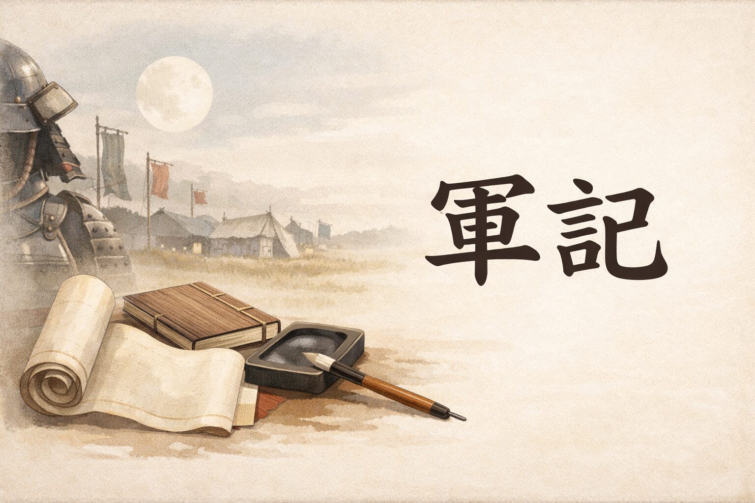 軍記とは？戦いの記録を通して「時代の揺れ」と人の運命を読む3分の入口