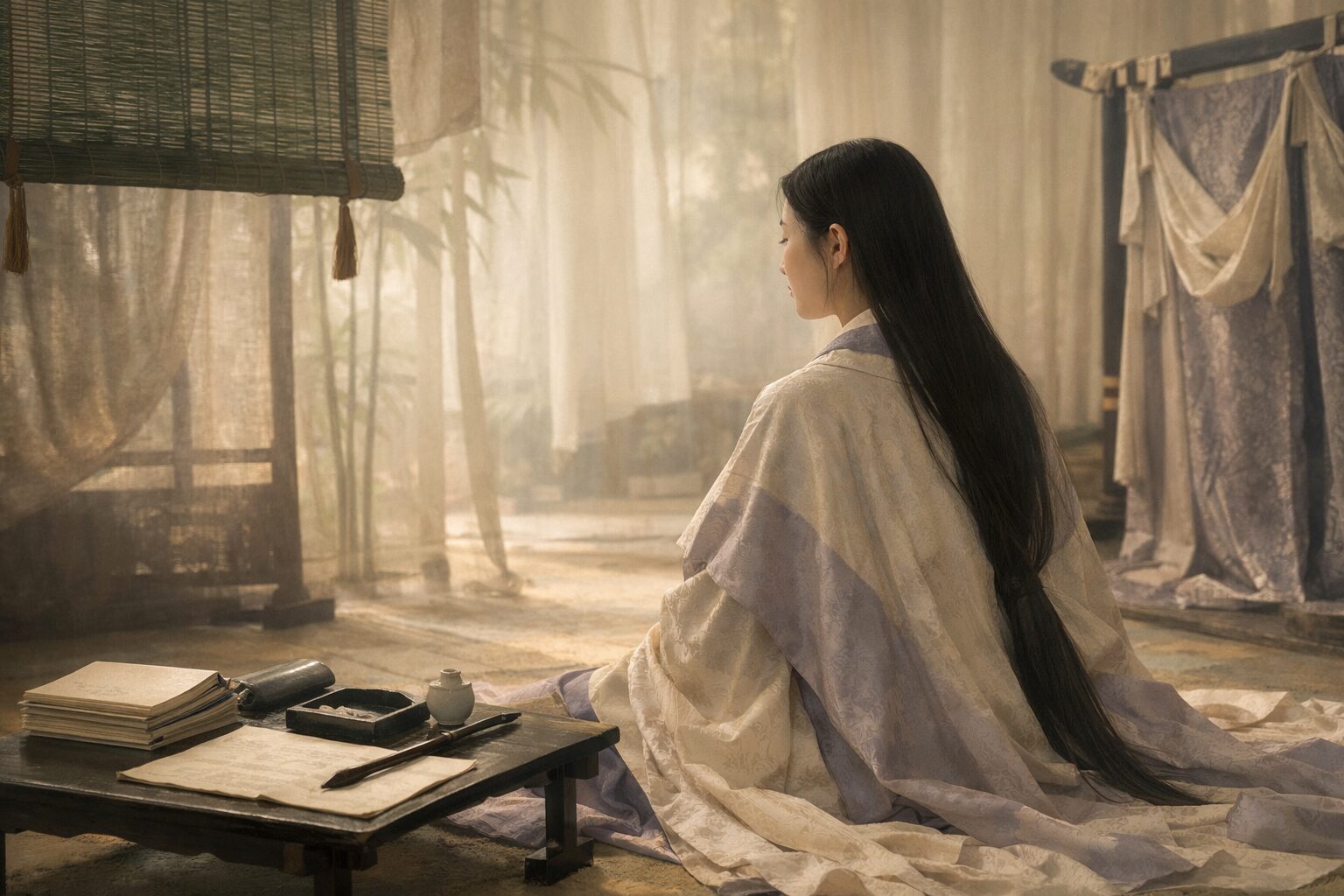 宮廷文化が栄える平安時代の情景