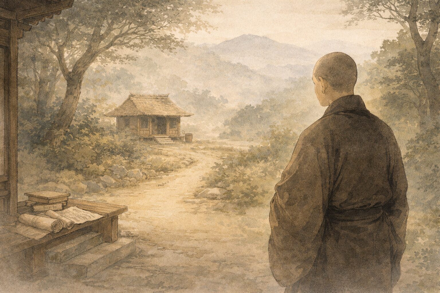 撰集抄の作者をめぐる場面