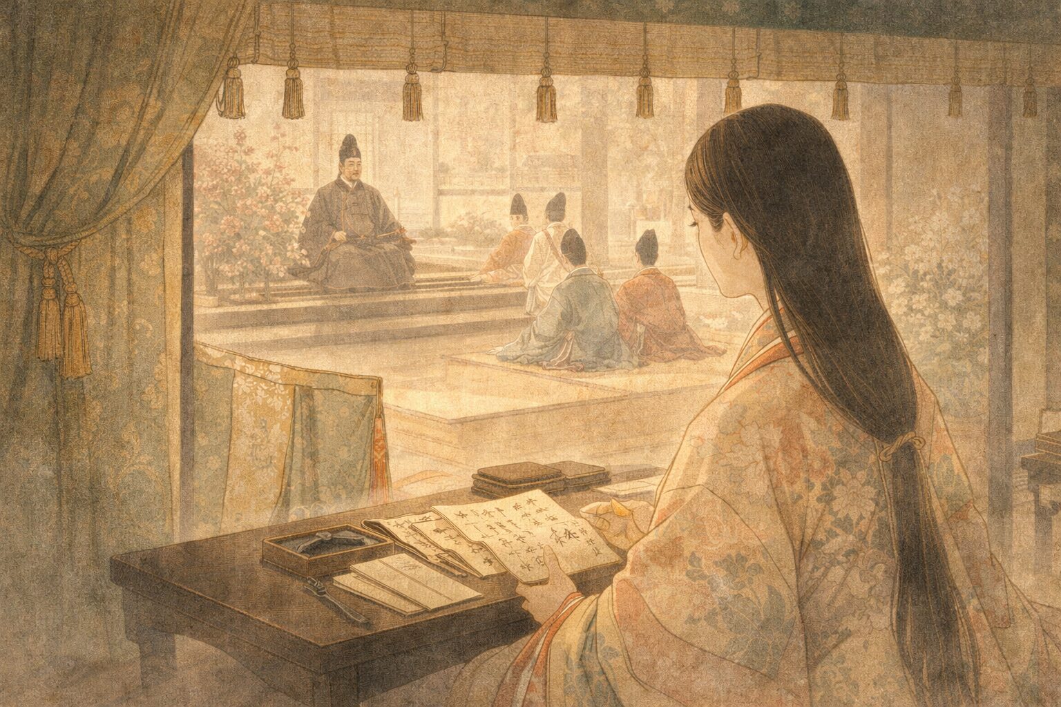 紫式部日記 中宮彰子に仕えた宮廷生活と作者の心の動きが伝わる全体像