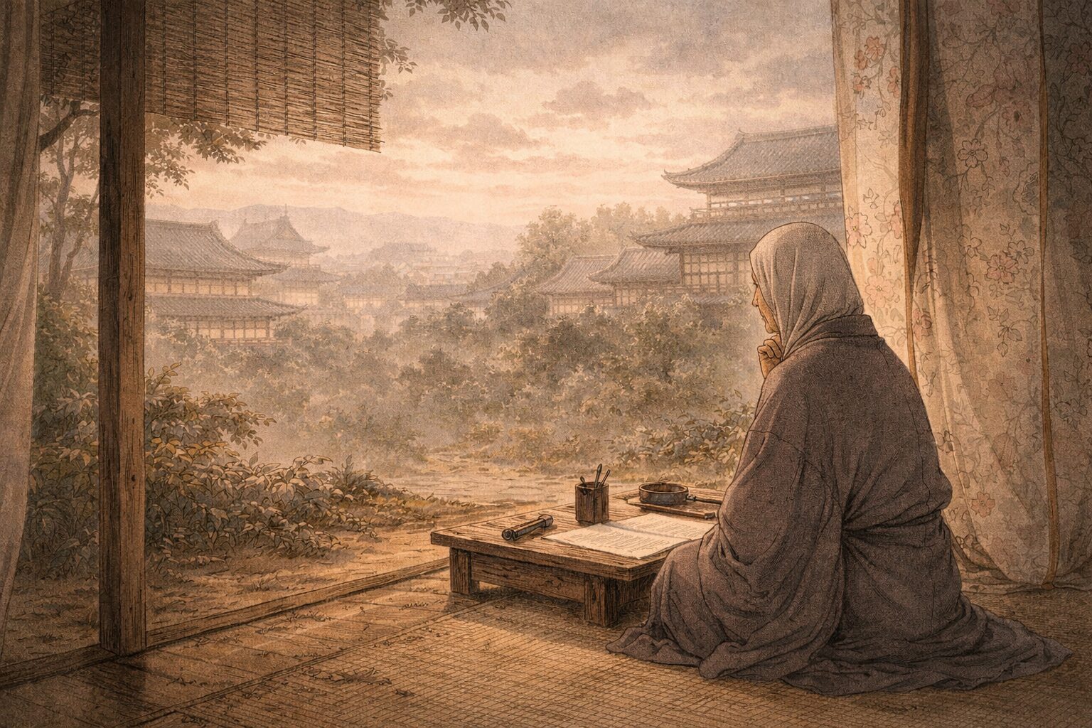 増鏡 朝廷社会の移り変わりと王朝文化の余韻が重なる全体像