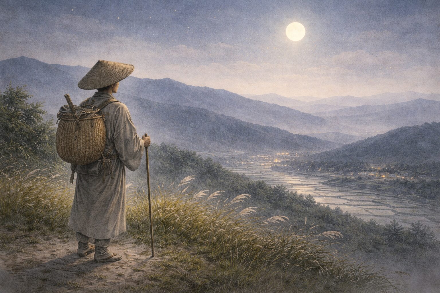 更科紀行の特徴である名所の記憶と実際の旅が重なる場面