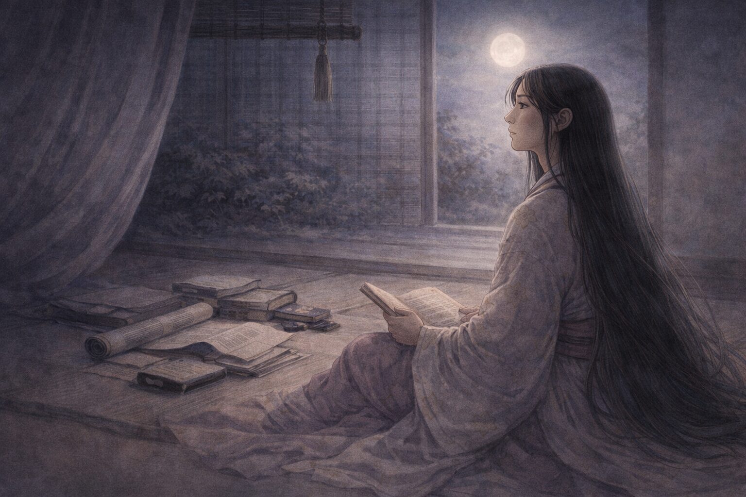 菅原孝標女の人物像と読書への憧れと内省の重なりを表した場面