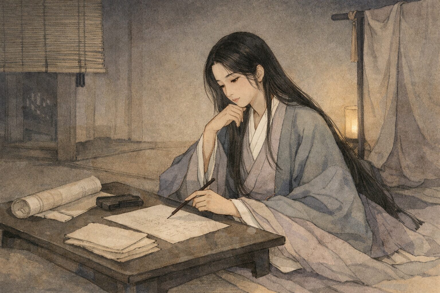 藤原道綱母の人物像として苦しみを言葉に変える強さと内省の深さを表す場面