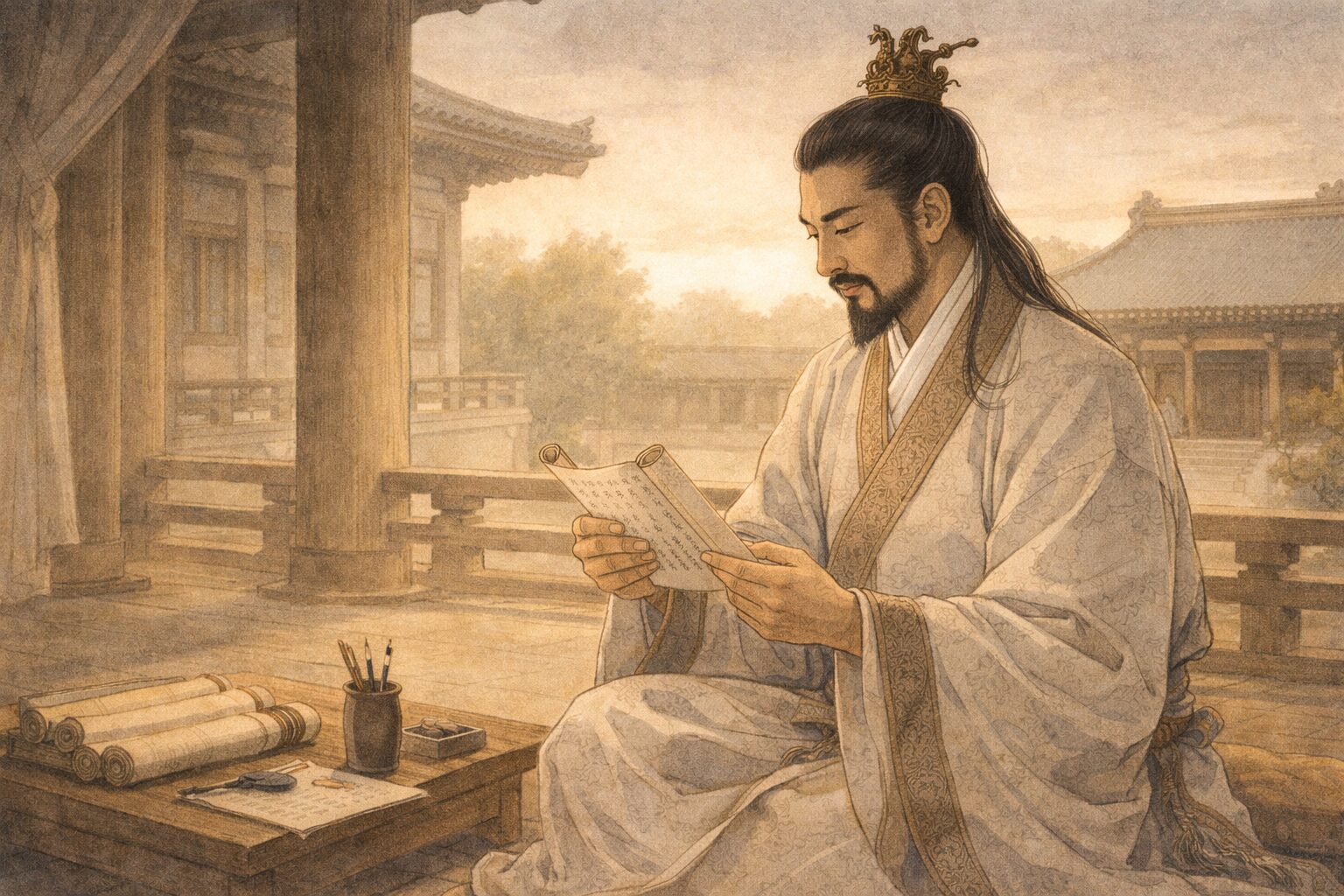 天武天皇の人物像として統治と言葉の結びつきが伝わる場面