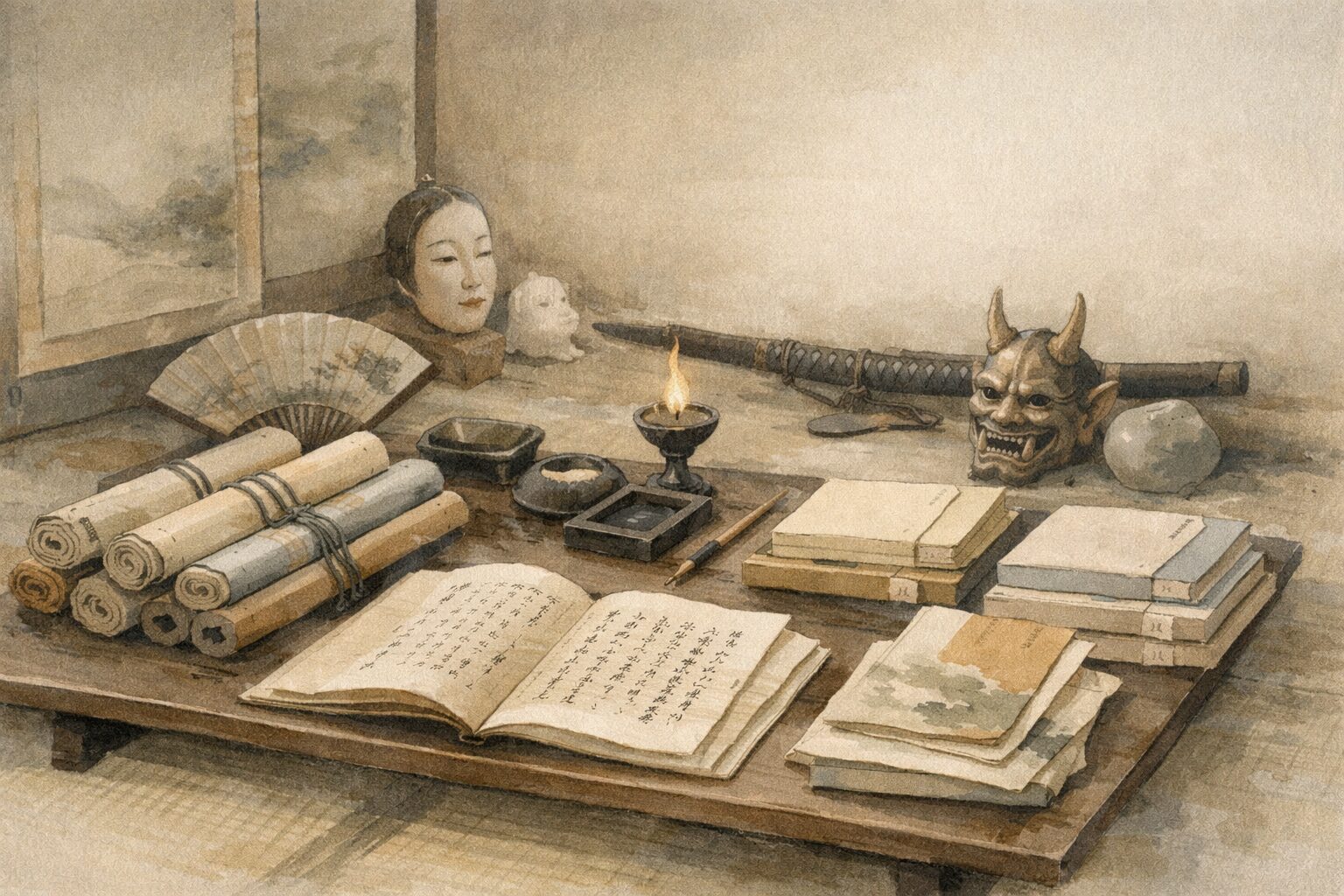 古今著聞集 和歌や芸能から怪異まで多彩な見聞を集めた全体像