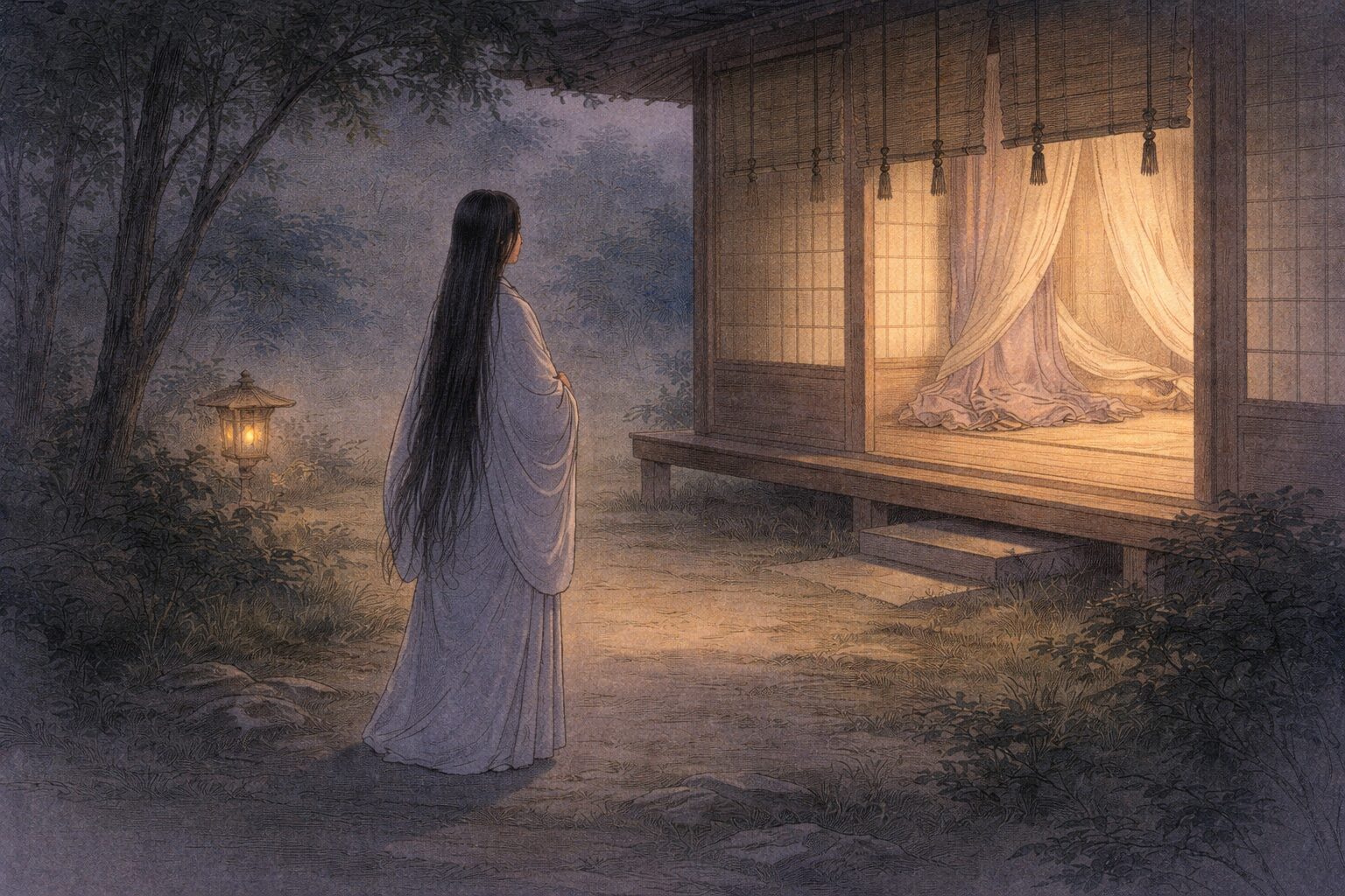 入れ替わりが身体と制度の問題として重くのしかかる、とりかへばや物語の苦悩の核心を象徴した情景