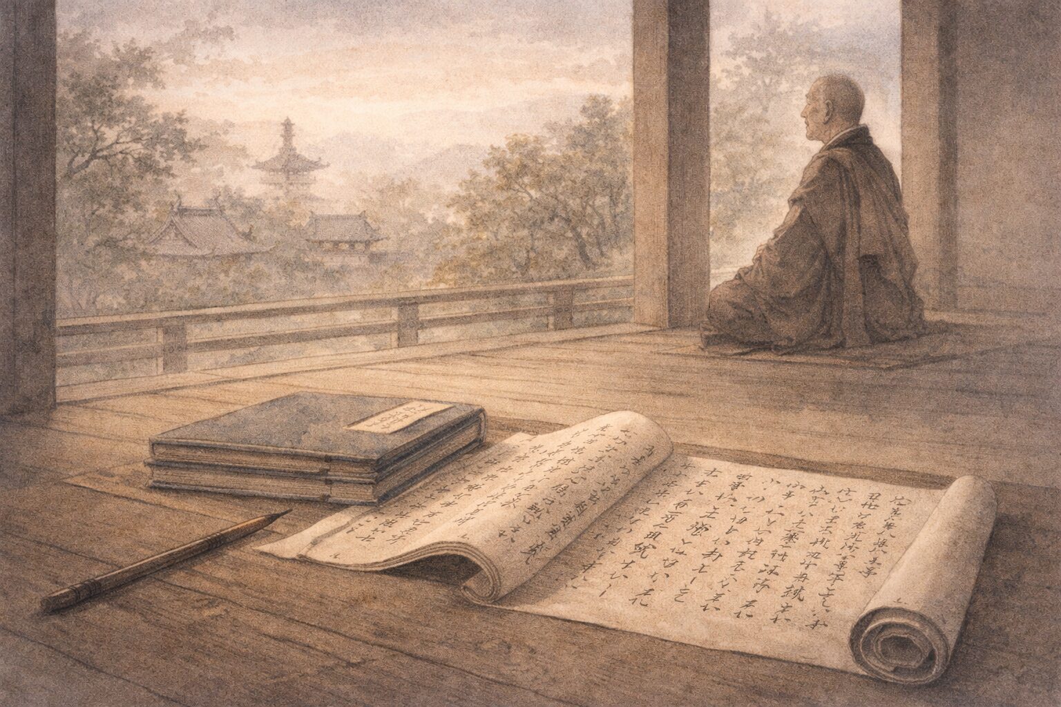 建武政権の不安定さを示しつつ、宗教的権威まで重ねて足利政権の正統性を補強する梅松論の論理を象徴した情景