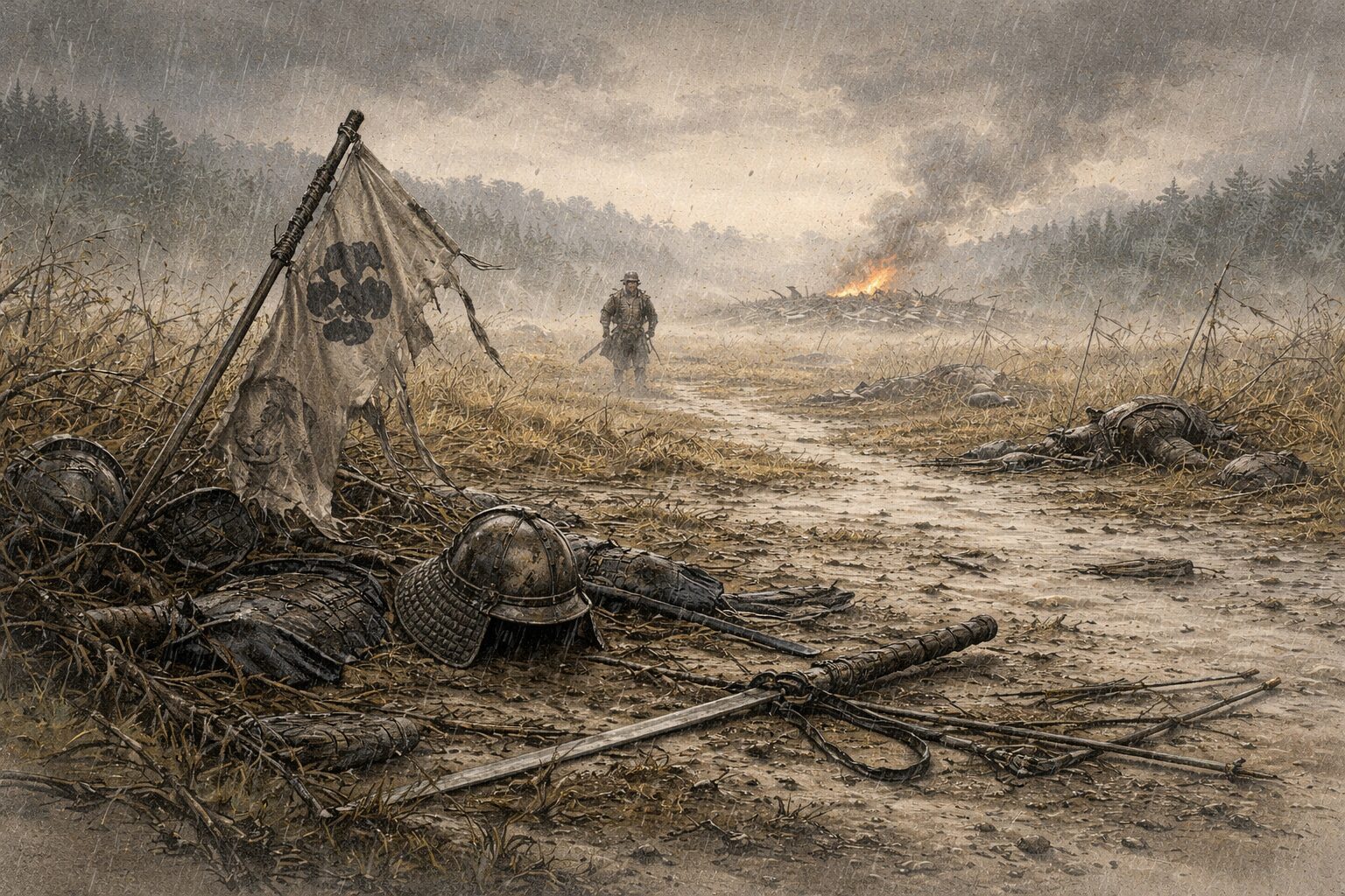 勝者側の記録でありながら黄海の敗戦を重く描き、戦場では正統性より実力と条件がものを言うことを示す陸奥話記の特徴を象徴した情景