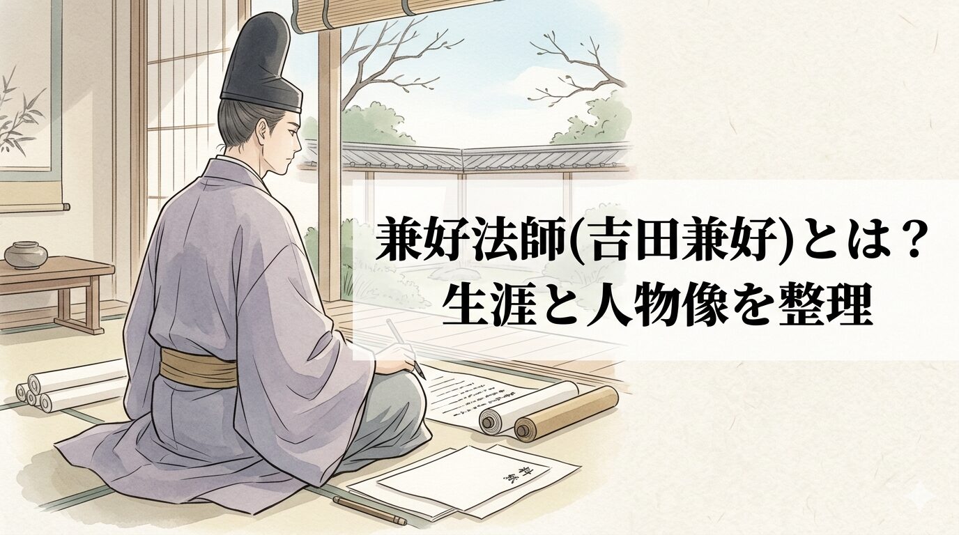 兼好法師の、無常の中に美しさを見いだす静かなまなざしを表した情景