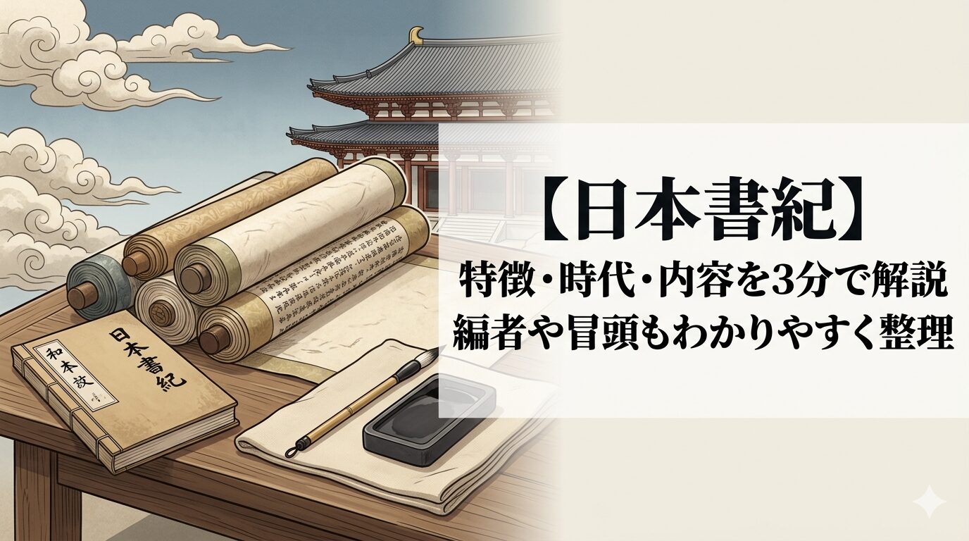 『日本書紀』の神話と歴史がつながる、国の始まりの物語を表した情景