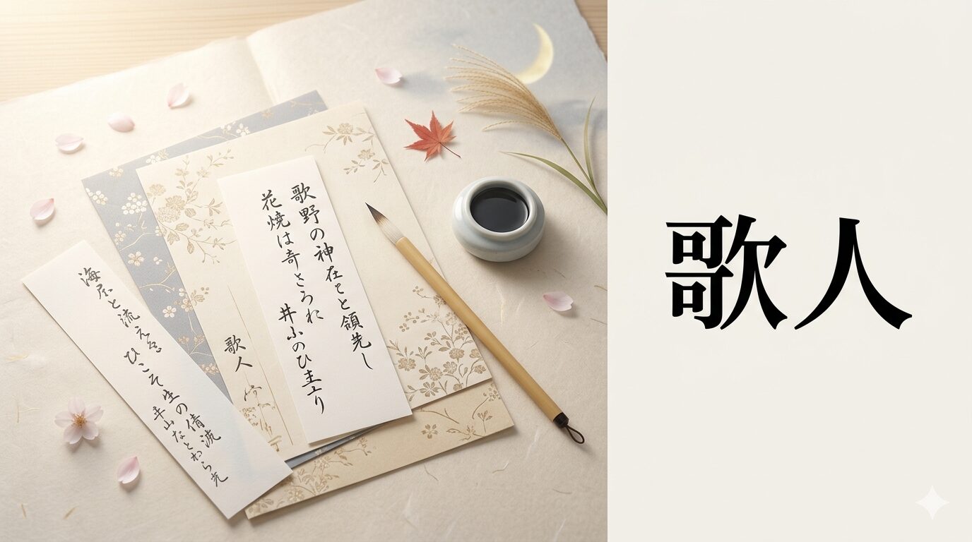 歌人とは？和歌に映る「感情のかたち」と時代の美意識を3分でつかむ入口