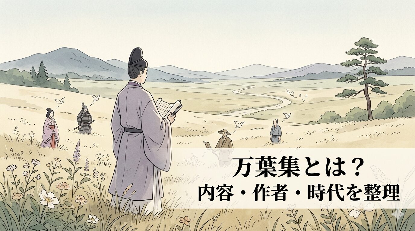 『万葉集』の古代人の生の声と、まっすぐな感情を表した情景