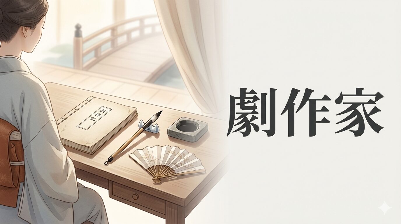劇作家とは？舞台のために言葉を書く「見せ場の設計者」を3分でつかむ入口