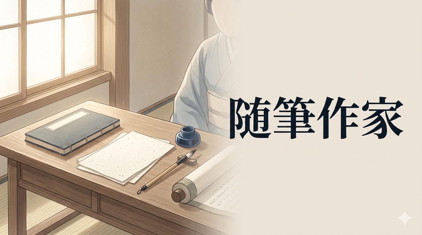 随筆作家とは？日常や無常を見つめた「感覚の書き手」を3分でつかむ入口
